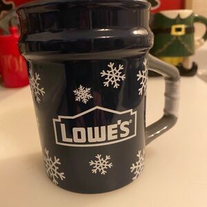 Lowe's limited edition Snowflake Mug new